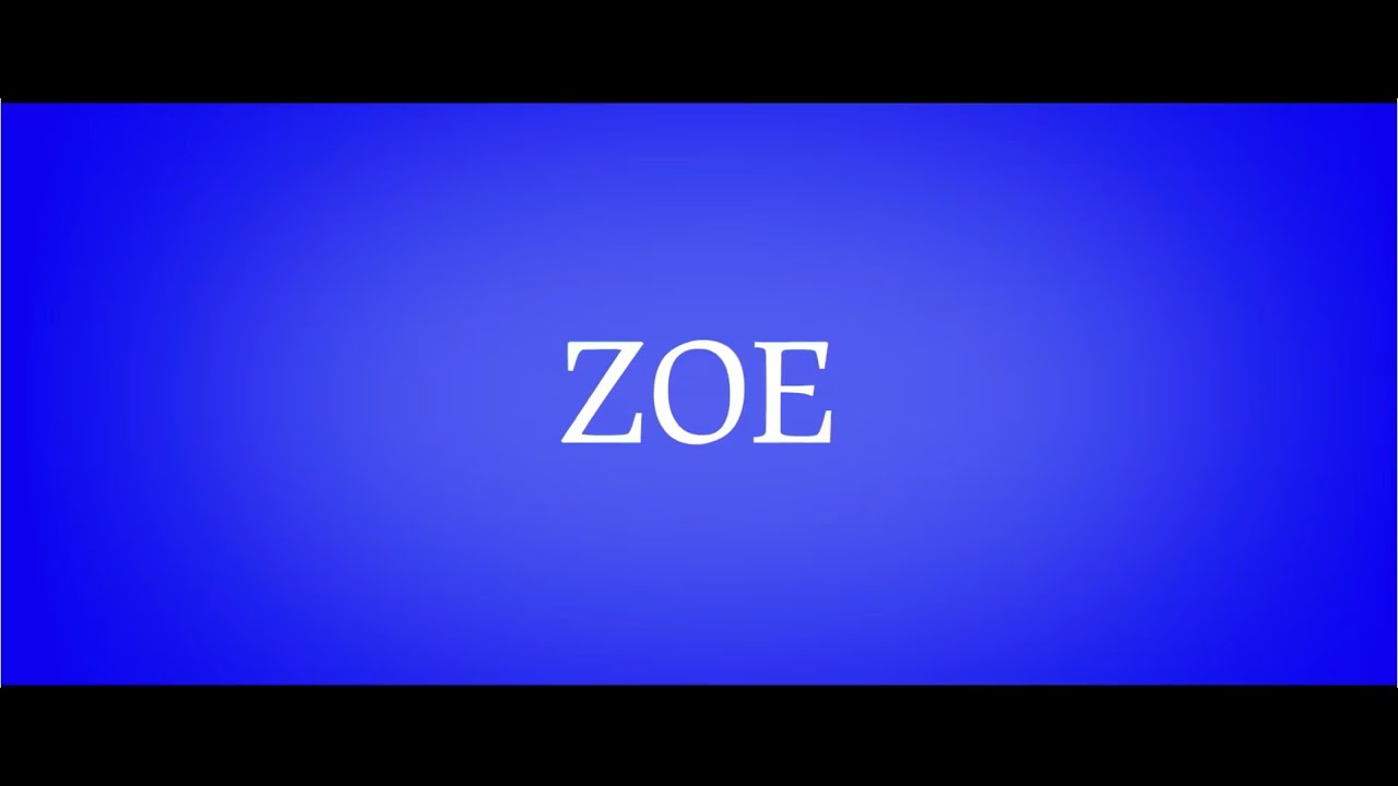 Zoe Trailer