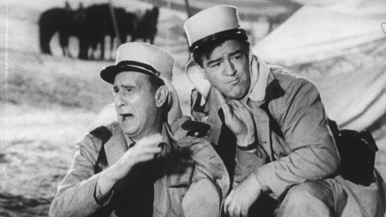 Bud Abbott and Lou Costello in the Foreign Legion Trailer