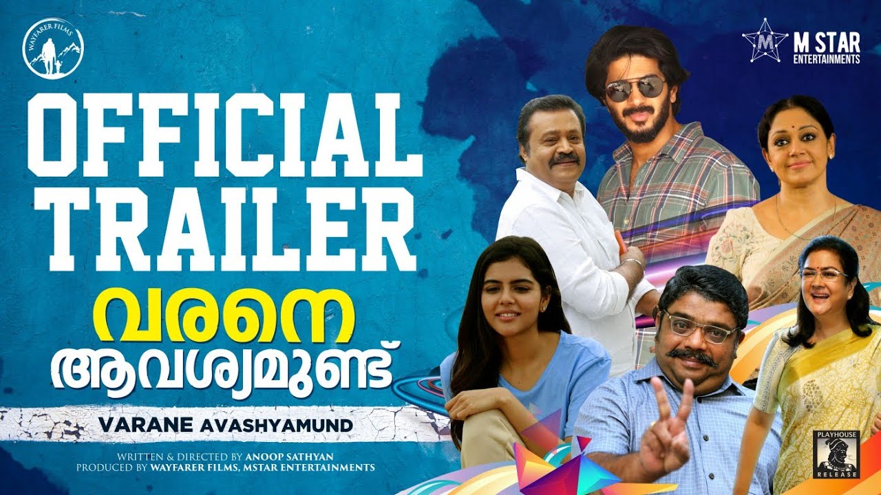 Varane Avashyamund Trailer