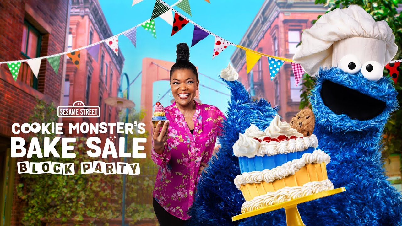 Cookie Monster's Bake Sale: Block Party Trailer