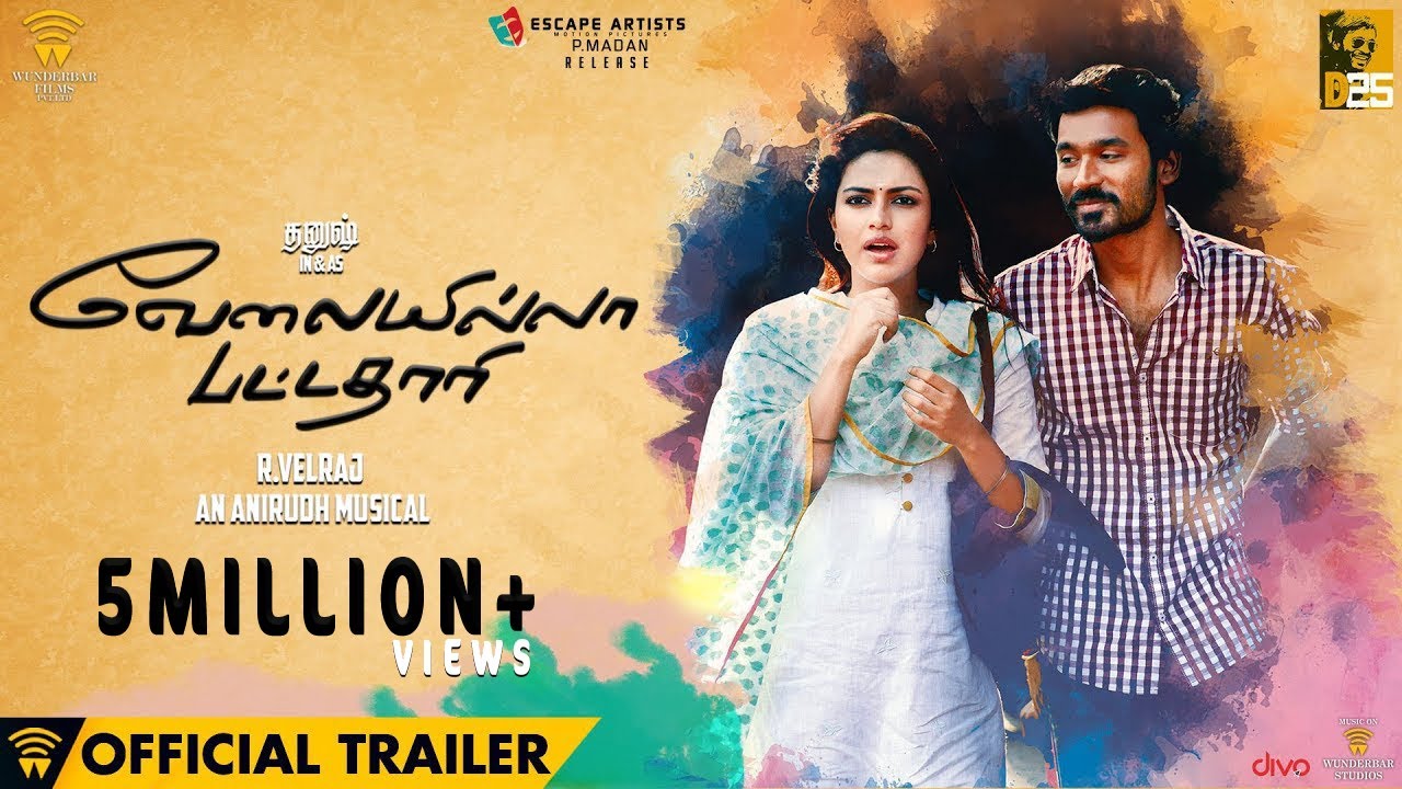 Velaiyilla Pattathari Trailer