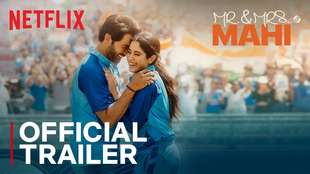 Mr. & Mrs. Mahi Trailer